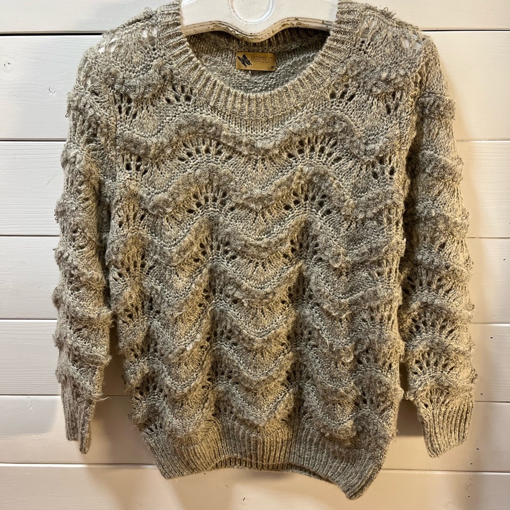 KATSUMI – Vintage Open-Knit Sweater – Size M